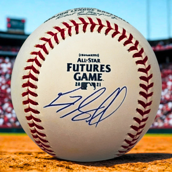 Ethan Small Autographed 2021 All Star Futures Game Baseball San Francisco Giants - Picture 2 of 10